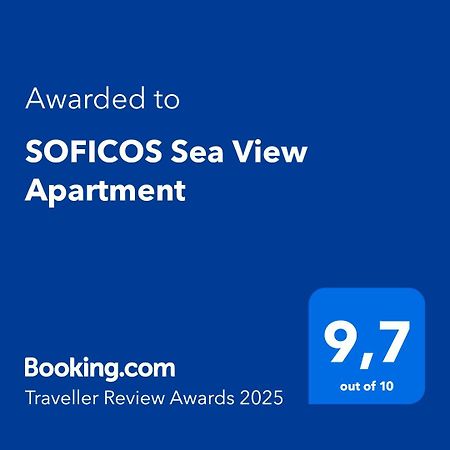 Soficos Sea View Apartment นาฟปาคตอส ภายนอก รูปภาพ